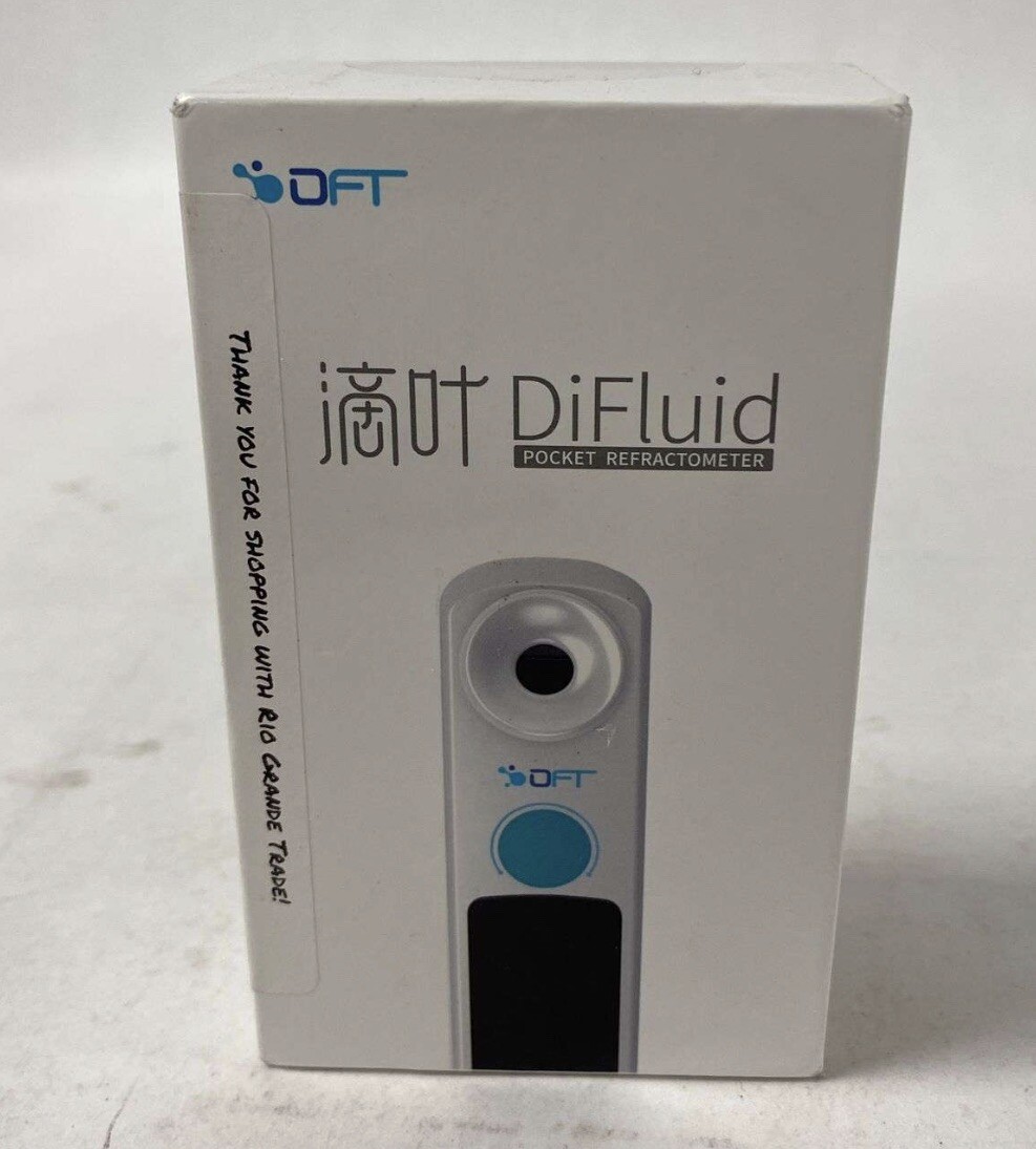 DFT DiFluid Pocket Refractometer Difluid Coffee Model DFTF10V55H23 eBay