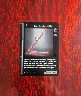 TCG Behind - Rare Karte   Sense der Gebrechlichkeit  ️ 2.ED 042/161