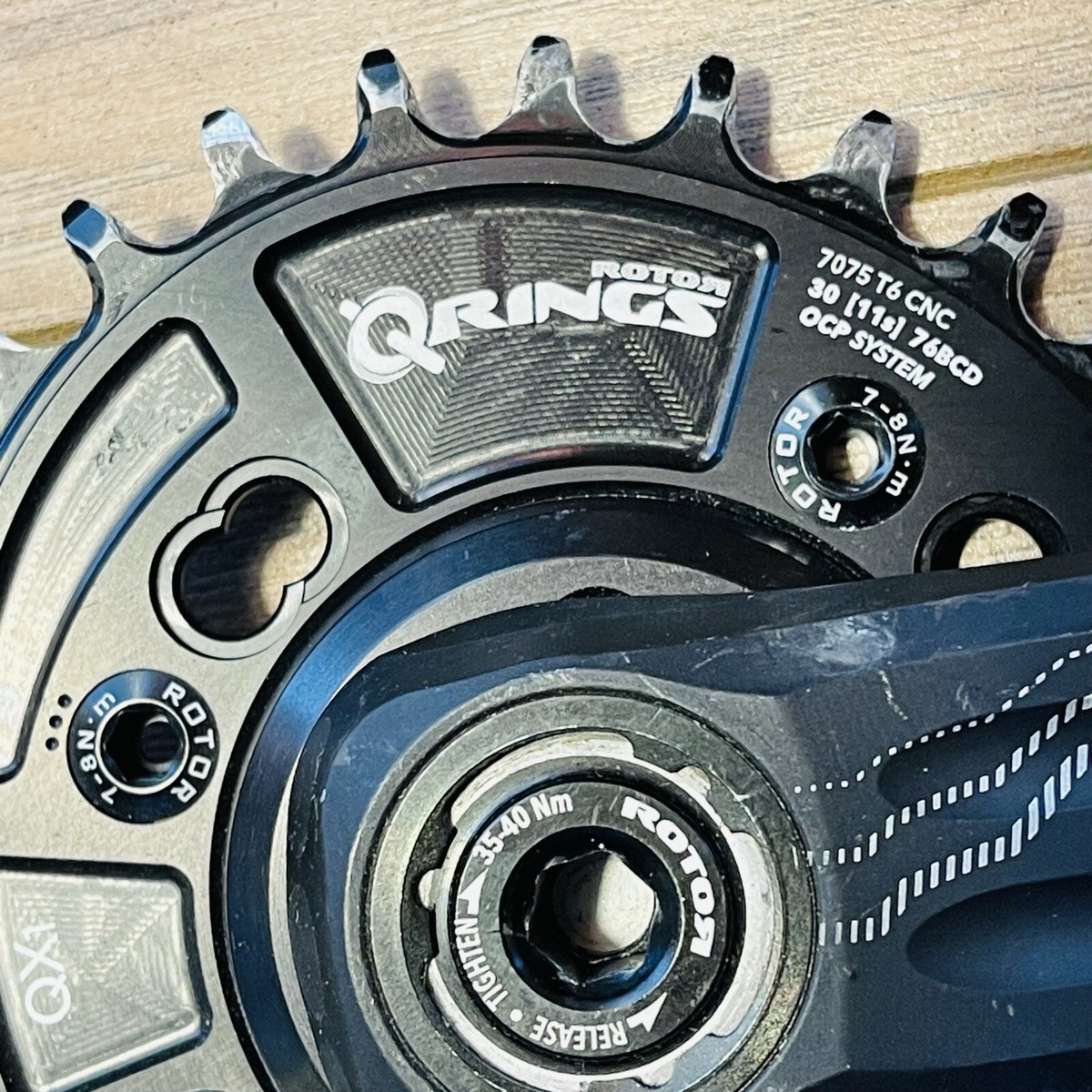 Rotor Rex1 InPower 1x11 Power Meter Crankset 175mm 30T Direct