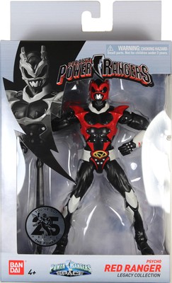 PSYCHO RED RANGER LEGACY ACTION FIGURE 