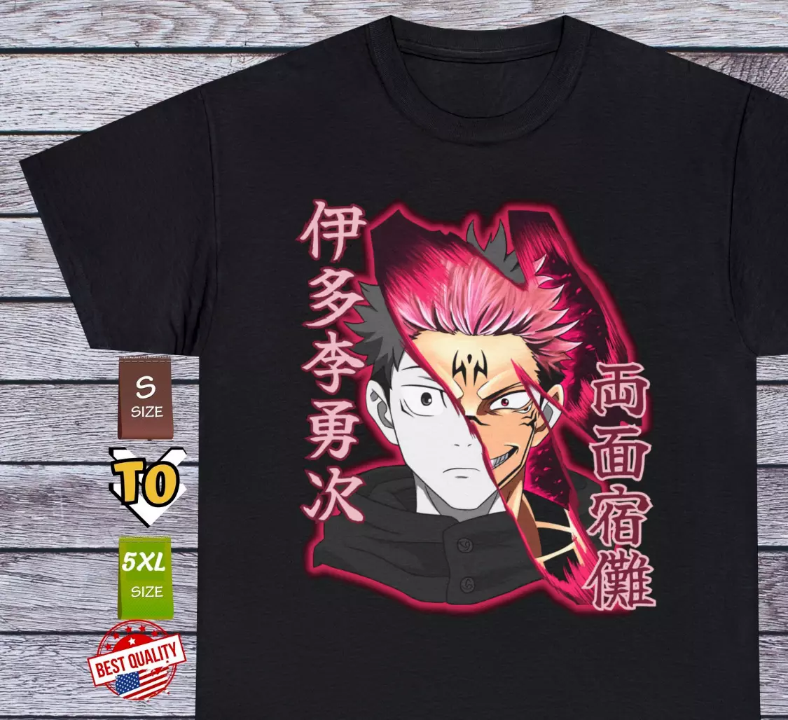 Comprar Camisa Camiseta Itadori Sukuna Jujutsu Kaisen Anime