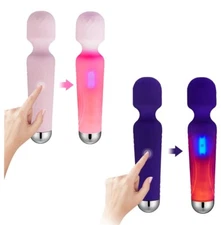 Handheld Massager Wand Vibrating Massage Magic Full Body Therapy Motor 30 Speed