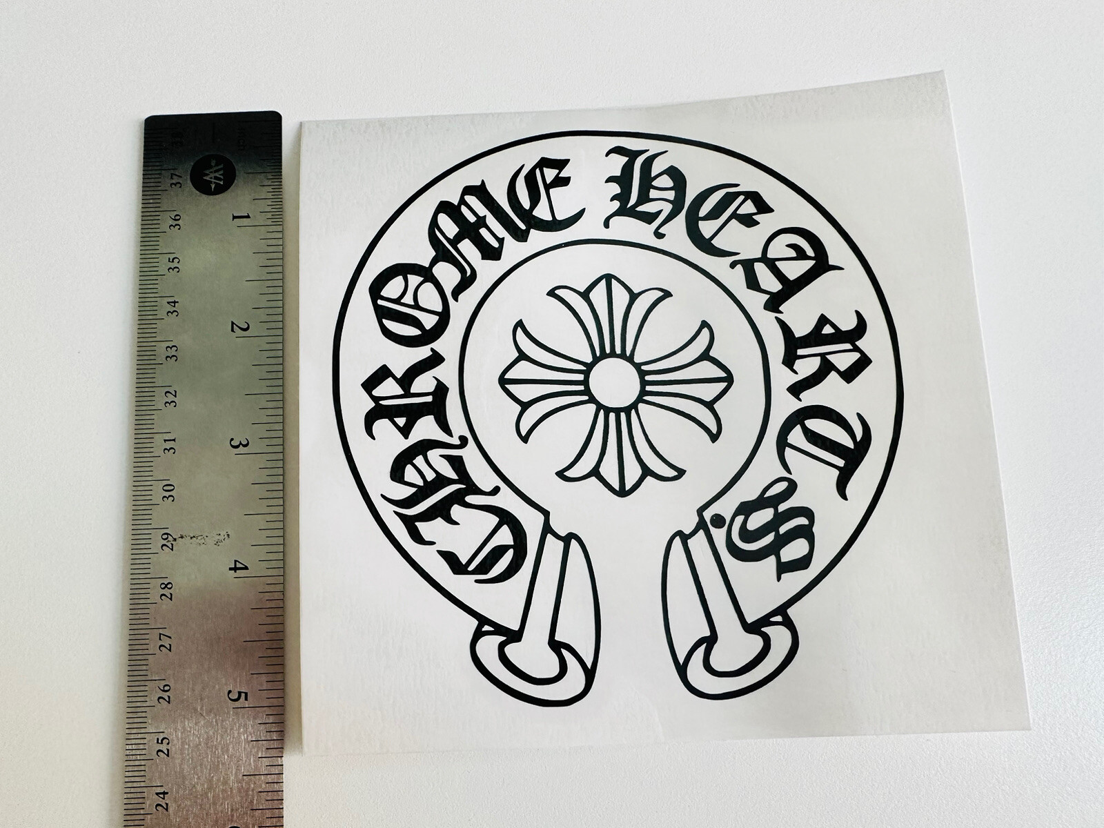 Chrome Hearts Logo Auto Car Laptop Black Window Decals Sticker Vinyl 5*5 Inches eBay