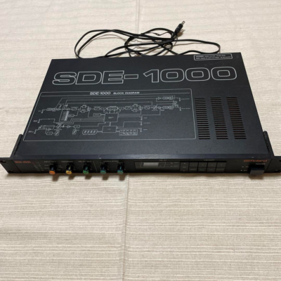 Roland SDE-1000 Digital Delay Rack Effects Processor Working Used