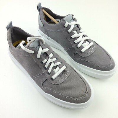 Cole Haan GrandPro Rally Canvas Court Sneakers Dark Grey Sz 13 Stormcloud Grey NEW Cole Haan Men main image 2