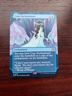 1x SHOWCASE COPY ENCHANTMENT - Commander - MTG - Magic the Gathering