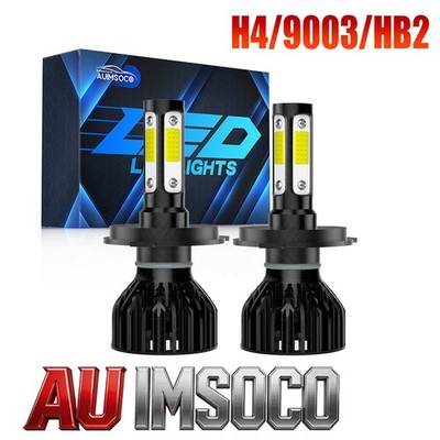 For Honda Insight 2000-2006 2X H4 9003 LED Headlight Bulbs Hi Low Beam K9 6000K