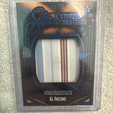 (Scarface Memorabilia)  Al Pacino Star Studded Swatches Relic Blue /15 