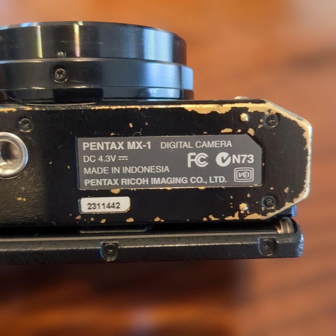 Faulty PENTAX MX 1 black digital camera | eBay