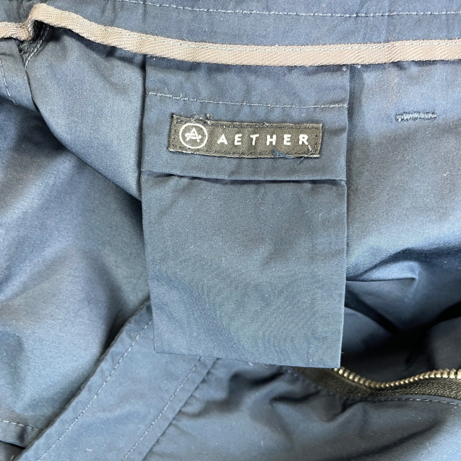 AETHER Navy Polyester performance Shorts Men Size… - image 8