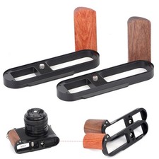Walnut Wood/Rosewood Handle Grip Quick Release Plate For Leica Q2 Digital Camera
