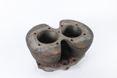 Triumph 1965 650 Early Unit 9Stud Cylinder Barrel +.040 ID: 2.81'' NO BROKEN FINS