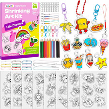 DIY Shrink Art Kit for Kids, Shrinky a Dink Sheets, Shrinky Paper