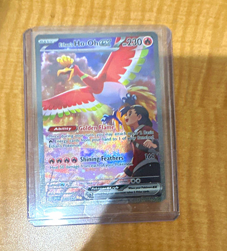 Ethan's Ho-Oh ex 230/182 Destined Rivals SIR Full Art Holo 230HP EN 2025