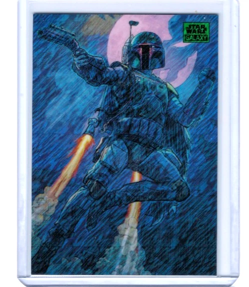 It's Not a Matter Of Luck X-FRACTOR trading card from 2025 Topps 2025 Topps Chrome Star Wars Galaxy