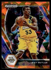 2021-22 Panini Prizm Draft Picks Prizms Orange Ice Jimmy Butler #66 22112
