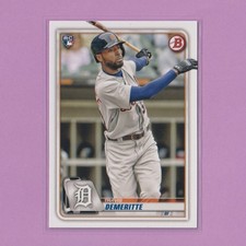 2020 Bowman #16 Travis Demeritte RC Rookie