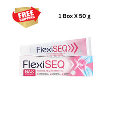 1 X 50G FlexiSEQ Max Strength Gel  Osteoarthritis  FREE SHIP