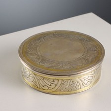 Tabacchiera Vintage Argento Manifattura Morini Bologna XX Secolo Originale