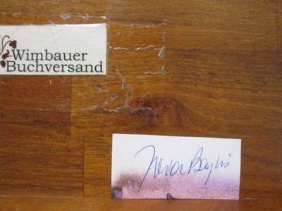 Original Autograph Trevor Baylis (british inventor, wind-up radio, 1937-2018) //