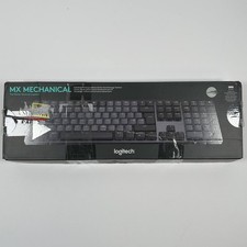 Logitech MX Mechanical Wireless Illuminated Performance Keyboard, Clicky Switche
