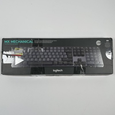 Logitech MX Mechanical Wireless Illuminated Performance Keyboard, Clicky Switche
