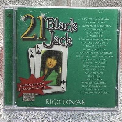 rigo tovar 21 Black Jack CD Remastered Latin Fonovisa