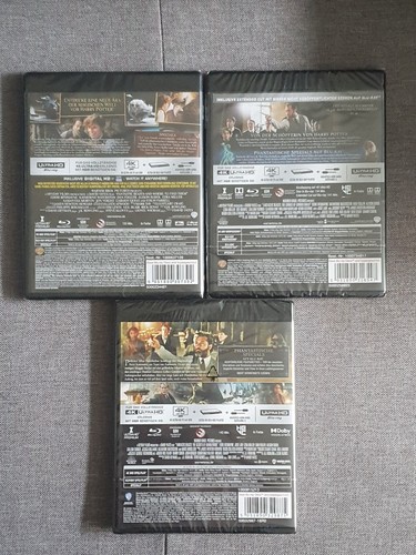 Phantastische Tierwesen 1-3 [4K UHD] + [Blu-ray] NEU/OVP !! - Imagen 2 de 2