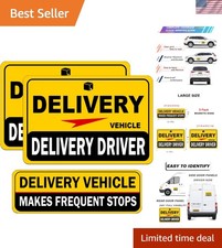 Delivery Driver Car Magnet, Delivery Magnetic Car Door and Bumper Sign, High ...