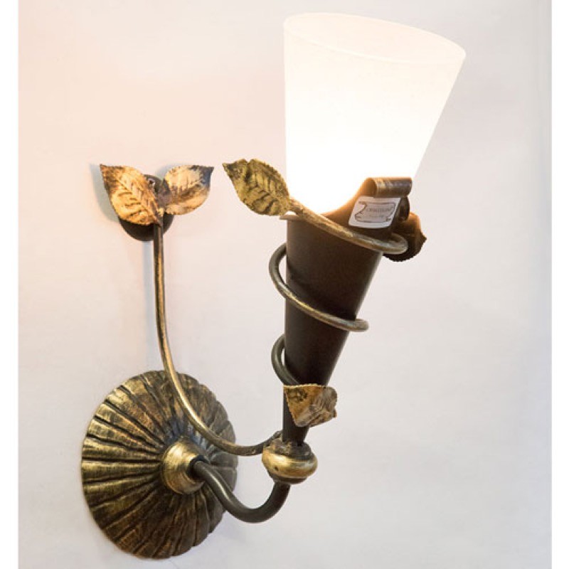 Lanterna Wonderful Ferro Battuto: Lampada Applique Parete e Soffitto