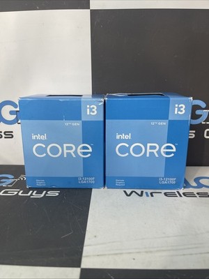 Intel Core i3-12100F - Core i3 12th Gen Alder Lake Quad-Core 3.3 GHz LGA 1700