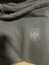 YEEZY Unisex Gosha Vultures Drawstring Fleece Sweatpants Size 1 Black 