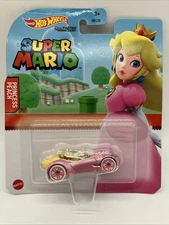 Princess Peach Super Mario Character Cars - Hot Wheels Gaming