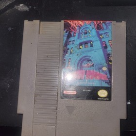 Ghoul School Nintendo NES Authentic Tested Wih Manual Custom Hard Shell Case