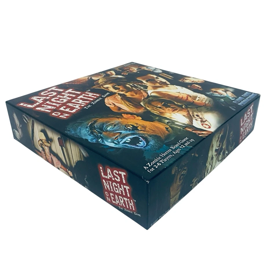 Last Night On Earth The Zombie Horror Board Game Flying Frog Open Box COMPLETE - Image 2 of 4