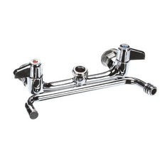 T&S Brass 5F8WLX10 Faucet, Wall Mount, 8Centers, 10 Swing