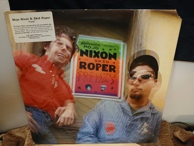 Mojo Nixon and Skid Roper - Frenzy LP Restless Records 1986 Pressing  VG+
