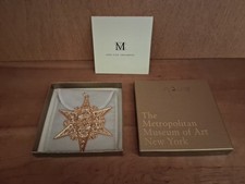 Metropolitan Museum Of Art Mma 2008 Gold Plated Star Ornament