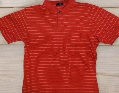Vintage Dunhill London Engineered Fit Polo Shirt Men XL Red Striped Y2K Luxury