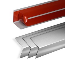 4PCS 48" Metal Corner Protectors, Aluminum Self Adhesive Corner Guards, Metal...