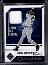 2018 Panini Chronicles #CS-KG Ken Griffey Jr. Chronicles Swatches