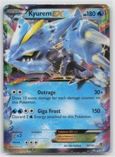 Plasma Blast Kyurem-EX 30/101 Ultra Rare Pokemon HP Eske Yoshinob