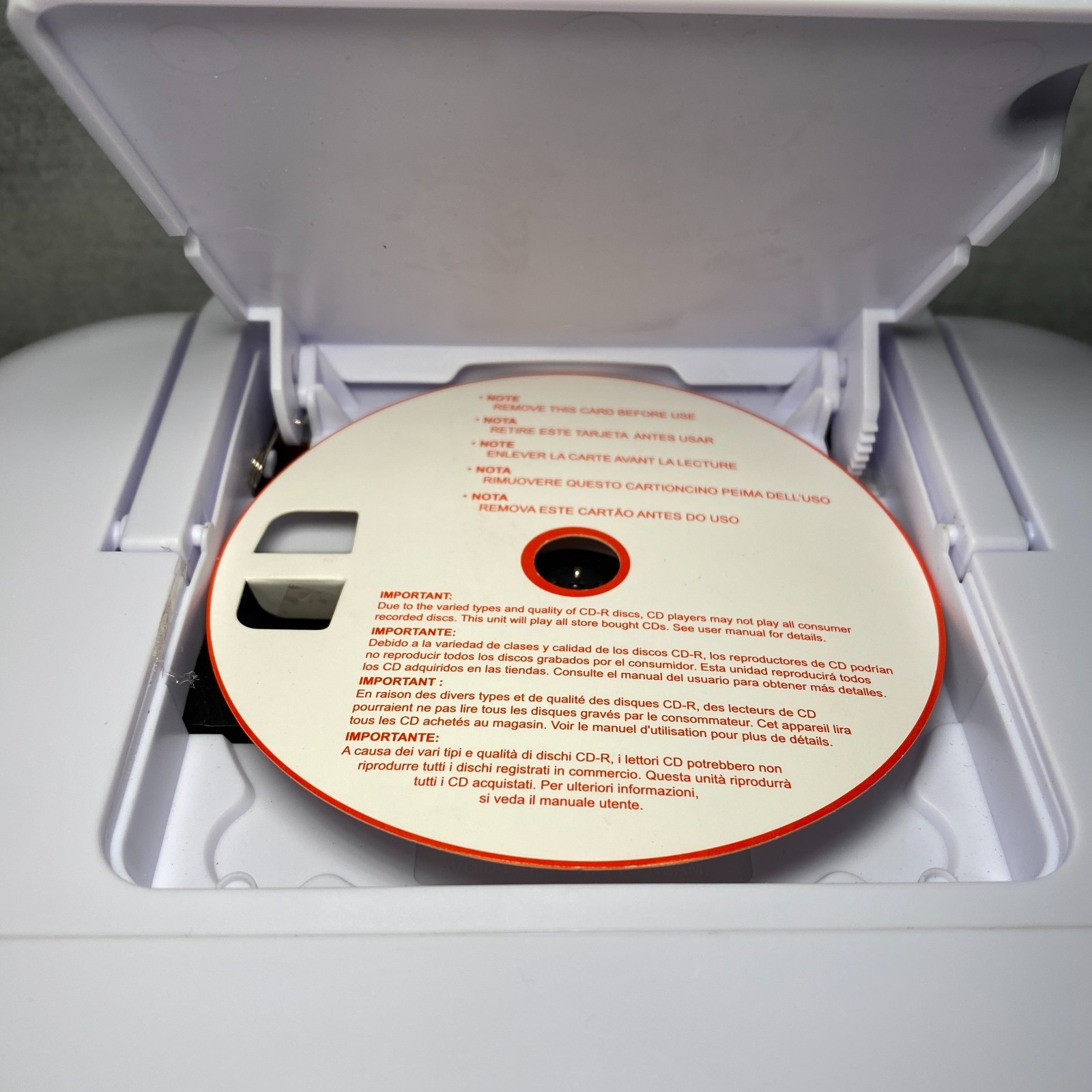 Studebaker Portable CD Boombox Radio & Cassette Player Recorder SB2135