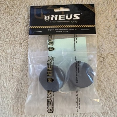 Meus Racing Black Outer Portal Housing Covers Counter Weight Front Gear Cover