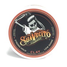 Suavecito Strong Hold Clay Pomade, 2.3 oz
