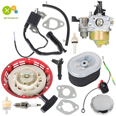 #ad #ad Carburetor Air Filter Ignition Coil Recoil For Honda GX160 GX200 5.5 hp Engine $26.08