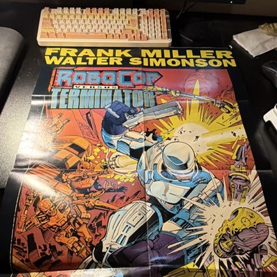 Dark Horse Comics RoboCop Terminator Poster Frank Miller Walter Simonson 1992