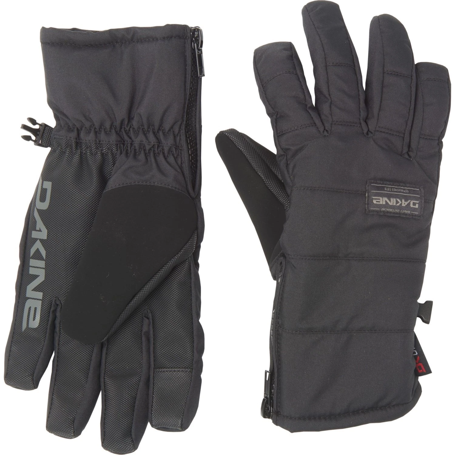 DAKINE Insulated Snow Sport Touchscreen OMEGA Black Winter GLOVES MENS LARGE NEW