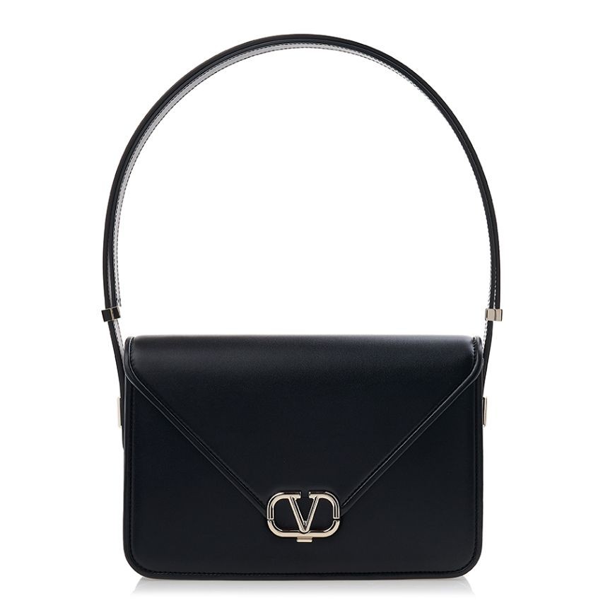 Valentino Women's Envelope V Logo Shoulder Bag 76655939