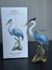 HALLMARK 2019 GREAT BLUE HERON THE BEAUTY OF BIRDS ORNAMENT